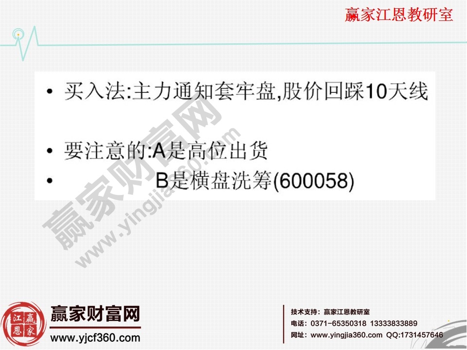 籌碼分布買(mǎi)入法